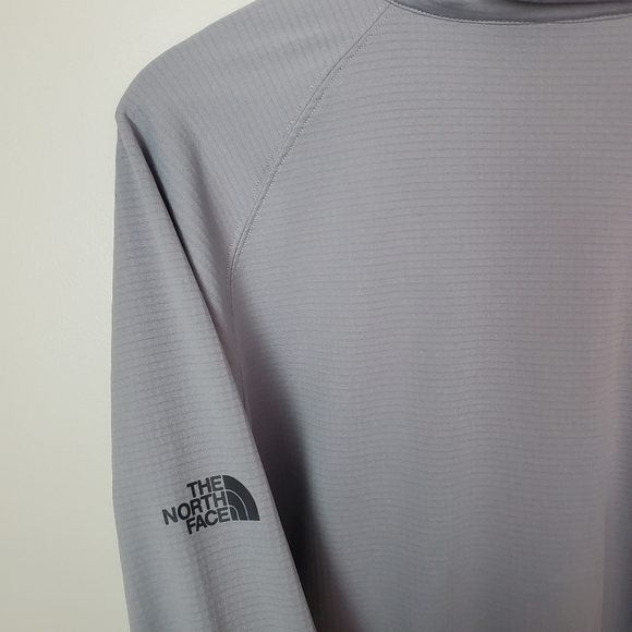 The North Face 1/2 zip Gray Pullover Shirt Mens XL Mockneck Reliaquest Outdoor - Picture 9 of 12